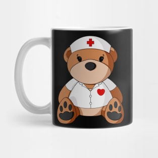 Nurse Teddy Bear Mug